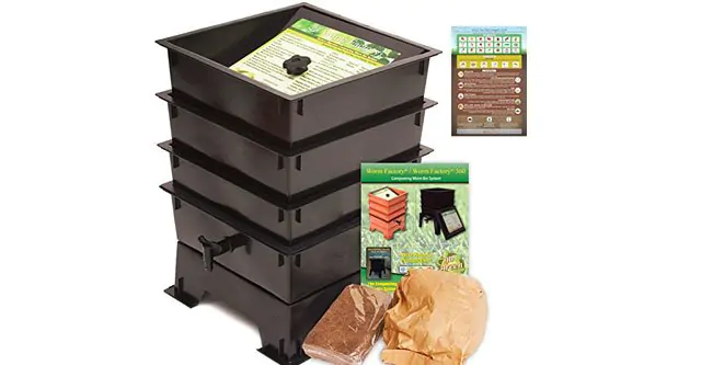 WORM FACTORY DS3BT 3-TRAY WORM COMPOSTER